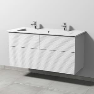 Villeroy & Boch Venticello Waschtisch mit Sanipa 3way-Struktur Unterschrank 120 cm