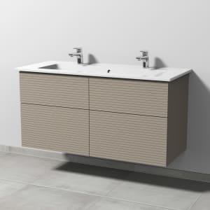 Villeroy & Boch Venticello Waschtisch mit Sanipa 3way-Struktur Unterschrank 120 cm