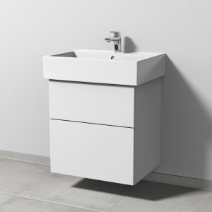 Sanipa 3way Waschtischunterbau für Keramik-Waschtisch Vero Air 60 cm, 2 Auszüge mit Push to open