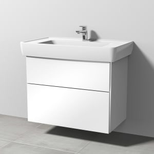 Sanipa 3way Waschtischunterbau für Keramik-Waschtisch Pro A 85 cm, 2 Auszüge mit Griffleisten