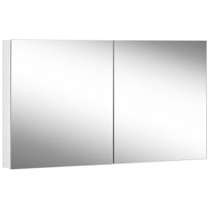 Schneider EASY Spiegelschrank ELC1 130/2/0/SD 129,5 x 70 cm, 2 Steckdosen, CH