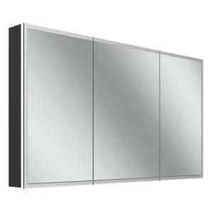 Schneider GLOW D2W Spiegelschrank GLO1 130/3/GT/D2W 131,3 x 73,6 cm, 3-türig, CH