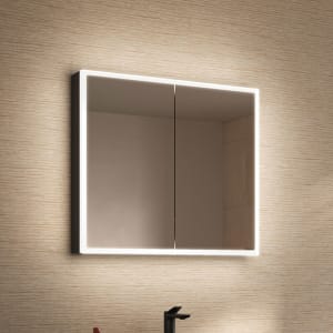 Schneider GLOW D2W Spiegelschrank GLO1 80/2/D2W 81,3 x 73,6 cm, DE