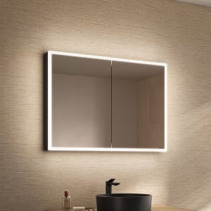 Schneider GLOW D2W Spiegelschrank GLO1 100/2/D2W 101,3 x 73,6 cm, DE