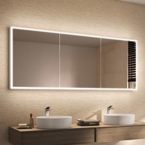 Schneider GLOW D2W Spiegelschrank GLO1 180/3/GT/D2W 181,3 x 73,6 cm, DE