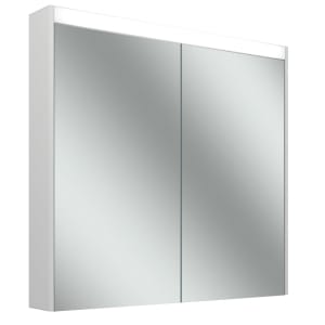 Schneider OBJECT Line Comfort LED Spiegelschrank OLC1 80/2/LED 79,5 x 74,2 cm, 3000 K, CH