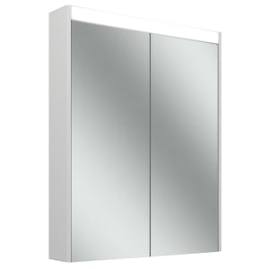 Schneider OBJECT Line Superior LED Spiegelschrank OLS1 60/2/LED/L 59,5 x 74,3 cm, 3000 K, DE