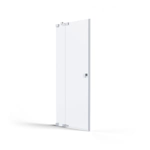 SCHÖNER WOHNEN-Kollektion FIT Nischentür mit festem Glaselement 140 x 210 cm, mit Temperdur-Beschichtung, Türanschlag links