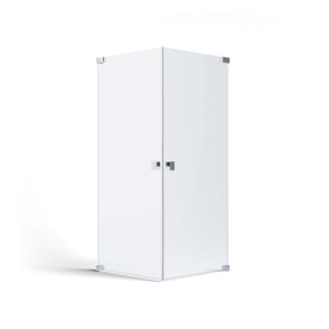 SCHÖNER WOHNEN-Kollektion FIT 2 Drehtüren 110 x 110 x 210 cm, mit Temperdur-Beschichtung