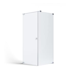 SCHÖNER WOHNEN-Kollektion FIT Drehtür mit Seitenwand 110 x 140 x 210 cm, Türanschlag links