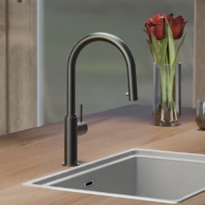 Schütte BLACKPOOL Spültischarmatur, mit herausziehbarem Auslauf