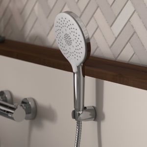 Schütte SUMATRA Handbrause rund mit 3 Strahlarten