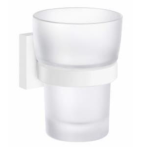 Smedbo House Zahnputzbecherhalter mit Glas