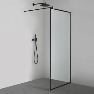 Sprinz Inloop Black Frame Seitenwand 140 x 210 cm