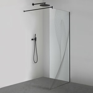 Sprinz Inloop Black Swing Seitenwand 100 x 210 cm