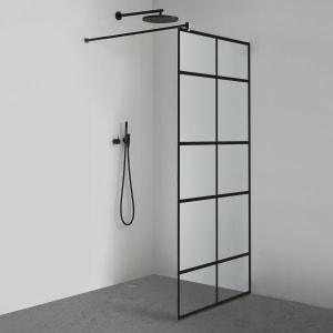 Sprinz Inloop Black Window Seitenwand 100 x 210 cm