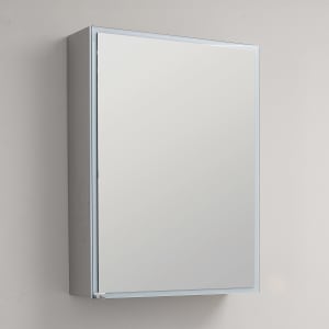 Sprinz Pure-Line Spiegelschrank Aufputz mit 1 Tür Anschlag rechts 50 cm