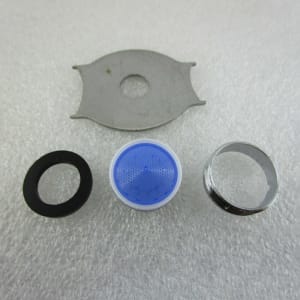 Steinberg Luftsprudler innenliegend komplett mit verchromter Hülse