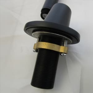 Steinberg Schlauchdurchführung mit Rosette