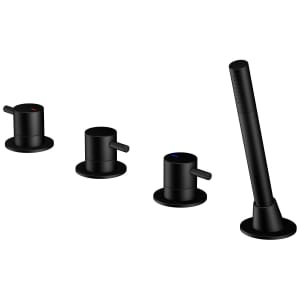 Steinberg Serie 100 4-Loch Wannenrandarmatur