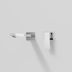 Steinberg Serie 160 Wand-Waschtisch Einhebelmischer Ausladung 20 cm