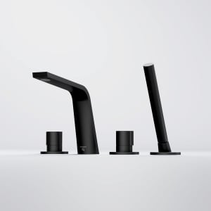 Steinberg Serie 260 4-Loch Wanne/Brause-Standarmatur mit Auslauf