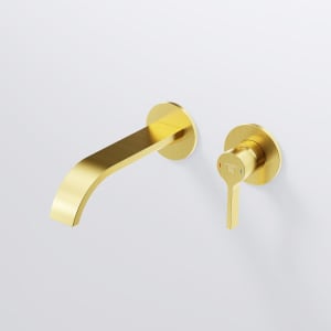 Steinberg Serie 280 Wand-Waschtisch Einhebelmischer, Ausladung 21,5 cm