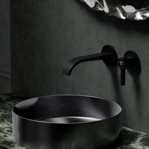 Steinberg Serie 280 Wand-Waschtisch Einhebelmischer, Ausladung 21,5 cm