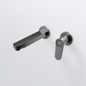 Steinberg Serie 340 Waschtisch-Wand-Einhebelmischer mit Farbhülse