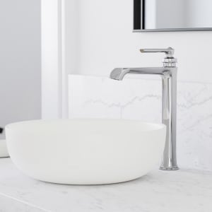 Steinberg Serie 350 Waschtisch-Einhebelmischer ohne Ablaufgarnitur, mit erhöhtem Armaturenkörper