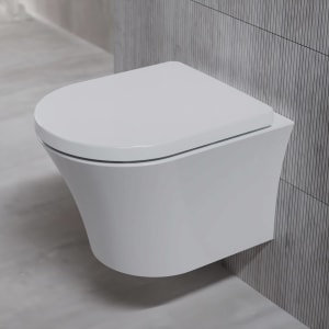 Steinberg Serie 710 Wand-WC TideFlow Plus mit Duroplast WC-Sitz