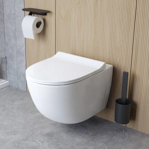 Steinkamp Living 2.0 Wand-WC Tiefspüler inkl. WC-Sitz Slim mit Absenkautomatik und Quick release