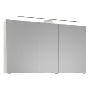 Steinkamp Joy 2.0 Spiegelschrank 120 cm mit 3 Türen und LED-Aufsatzleuchte