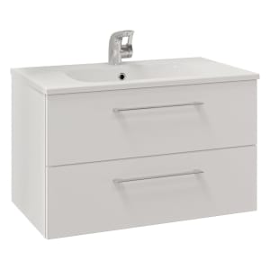 Steinkamp Joy 2.0 Waschtischunterschrank 80 cm mit Pelipal Waschtisch