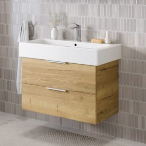 Steinkamp Living 2.0 / Duravit Vero Waschtisch mit Unterschrank 80 cm