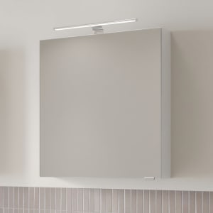 Steinkamp Living 2.0 Spiegelschrank 60 cm mit 1 Tür und LED-Aufsatzleuchte