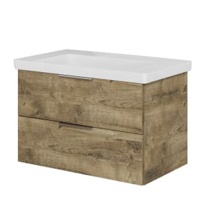 Steinkamp Living 2.0 / Villeroy & Boch Subway 3.0 Waschtisch mit Unterschrank 80 cm