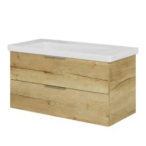 Steinkamp Living 2.0 / Villeroy & Boch Subway 3.0 Waschtisch mit Unterschrank 100 cm