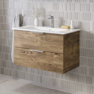 Steinkamp Living 2.0 / Villeroy & Boch Venticello Waschtisch mit Unterschrank 80 cm