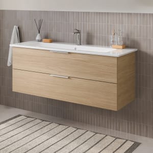 Steinkamp Living 2.0 / Villeroy & Boch Venticello Waschtisch mit Unterschrank 120 cm