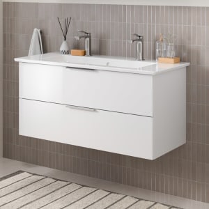 Steinkamp Living 2.0 / Villeroy & Boch Venticello Waschtisch mit Unterschrank 100 cm