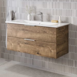 Steinkamp Living 2.0 / Villeroy & Boch Venticello Waschtisch mit Unterschrank 100 cm