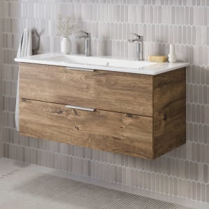 Steinkamp Living 2.0 / Villeroy & Boch Venticello Waschtisch mit Unterschrank 100 cm