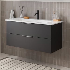 Steinkamp Living 2.0 / Villeroy & Boch Venticello Waschtisch mit Unterschrank 100 cm