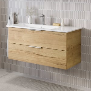 Steinkamp Living 2.0 / Villeroy & Boch Venticello Waschtisch mit Unterschrank 100 cm