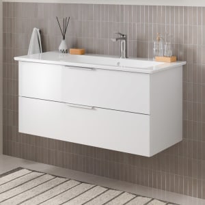 Steinkamp Living 2.0 / Villeroy & Boch Venticello Waschtisch mit Unterschrank 100 cm