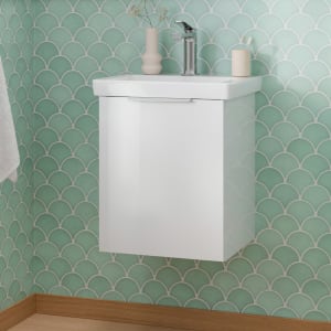 Steinkamp Living 2.0 Waschtischunterschrank 45 cm für Villeroy & Boch Subway 3.0 Waschtisch 50 cm