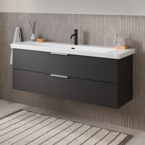 Steinkamp Living 2.0 Waschtischunterschrank 125 cm für Villeroy & Boch Subway 3.0 Waschtisch 130 cm