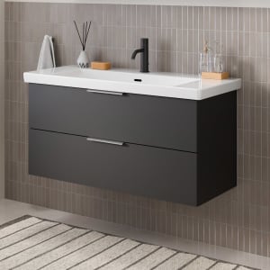 Steinkamp Living 2.0 Waschtischunterschrank 95 cm für Villeroy & Boch Subway 3.0 Waschtisch 100 cm