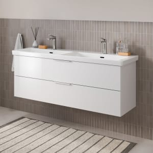 Steinkamp Living 2.0 Waschtischunterschrank für Villeroy & Boch Subway 3.0 Doppelwaschtisch 130 cm